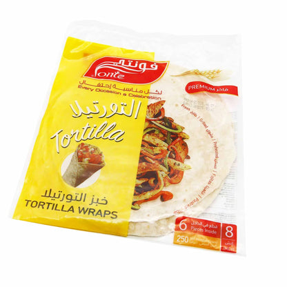 FONTE TORTILLA WRAPS 6Pcs 250gm