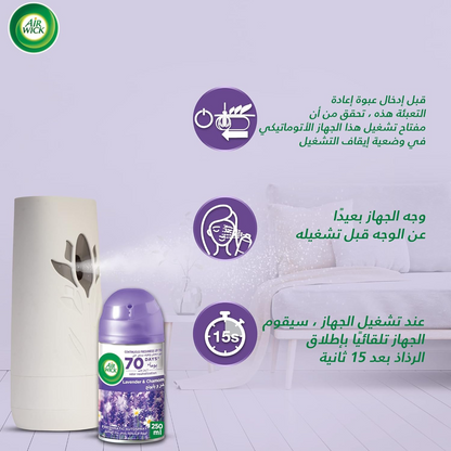 FRESH MATIC AUTOMATIC SPRAY W/MACHINE NC-37950