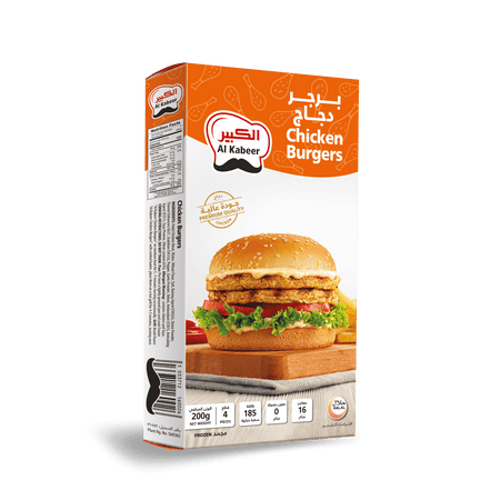 Al Kabeer 4-Piece Chicken Burger 200g