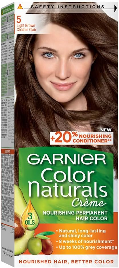 GARNIER HAIR COLOR 5 LIGHT BROWN