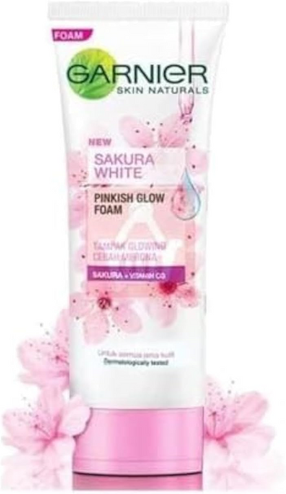 GARNIER SAKURA GLOW FACE WASH 100ml