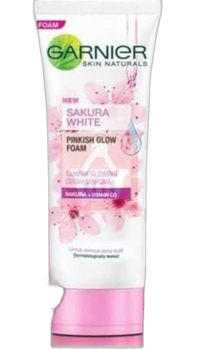 GARNIER SAKURA GLOW FACE WASH 100ml