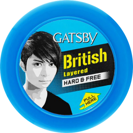 GATSBY BRITISH HAIR GEL HA/FR 75gm