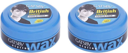 GATSBY BRITISH HAIR GEL HA/FR 75gm