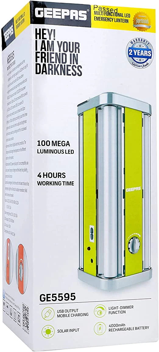 GEEPAS EMERGENCY LANTERN GE5595N