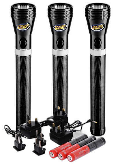 GEEPAS LED FLASHLIGHT 3pcs GFL4622N