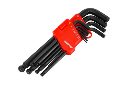 GEEPAS LONG HEX KEY SET 10pcs GT61178