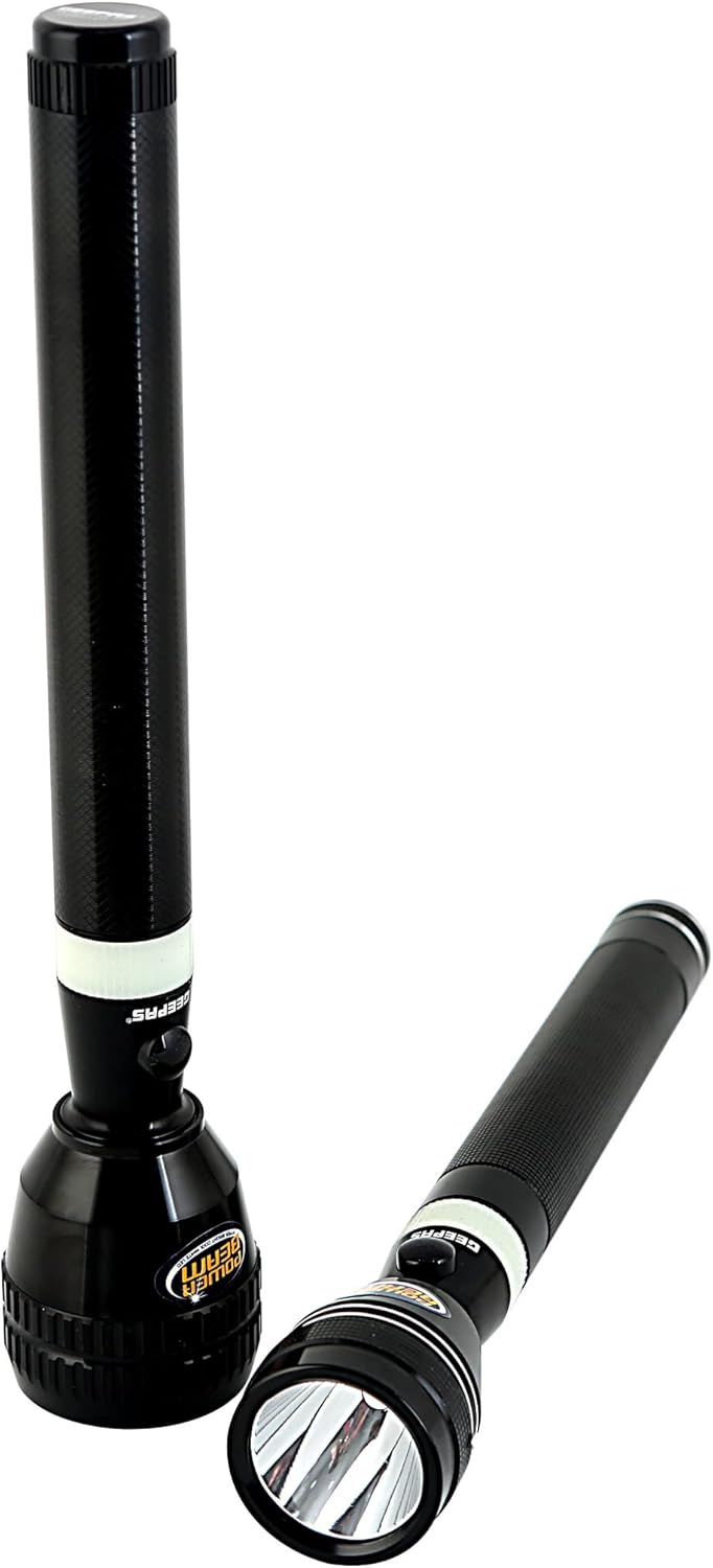 GEEPAS RECH LED FLASHLIGHT 2Pcs GFL4637N