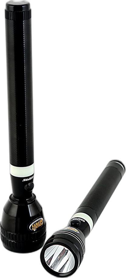 GEEPAS RECH LED FLASHLIGHT 2Pcs GFL4637N