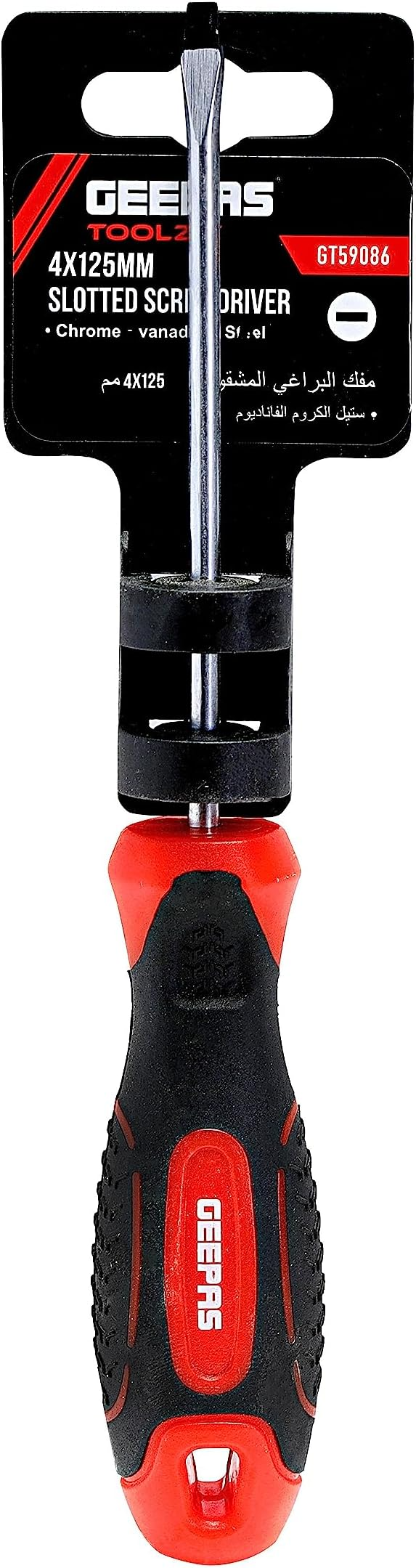 GEEPAS SCREWDRIVER 6.5x250mm GT59093