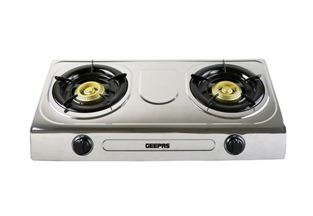 GEEPAS SS GAS COOKER 2-BURNER GK5605N