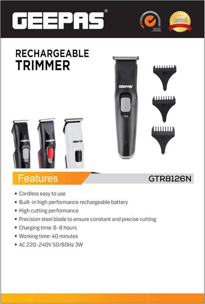 GEEPAS TRIMMER GTR8126N