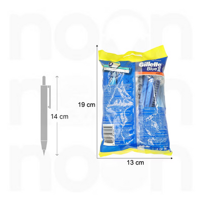 GILLETTE BLUE II RAZOR 10+4