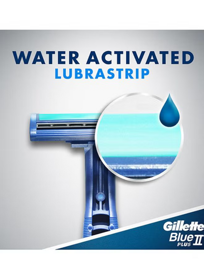 GILLETTE BLUE II RAZOR 10+4