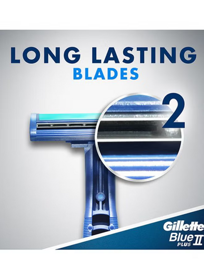 GILLETTE BLUE II RAZOR 10+4