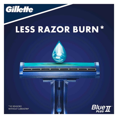 GILLETTE BLUE RAZOR 3pcs