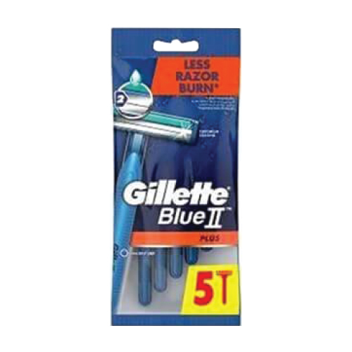 GILLETTE BLUE RAZOR 5pc