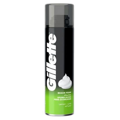 GILLETTE LEMON SHAVE FOAM 200ml