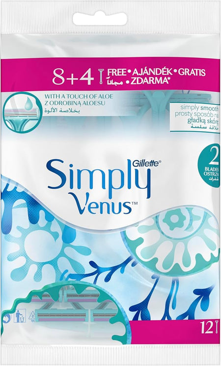 GILLETTE VENUS RAZOR 12pcs
