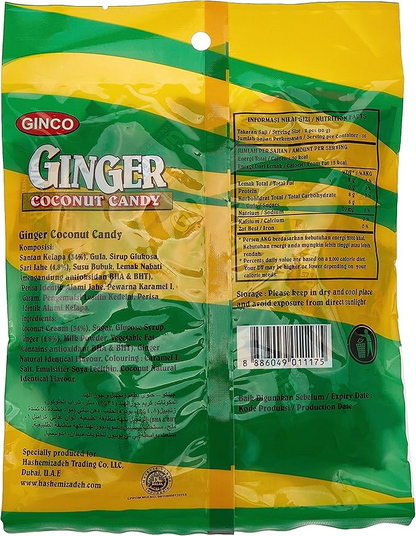 GINCO GINGER CCNUT CANDY 160gm