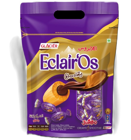 GLACIER ECLAIRS CHOCOLATE 600gm