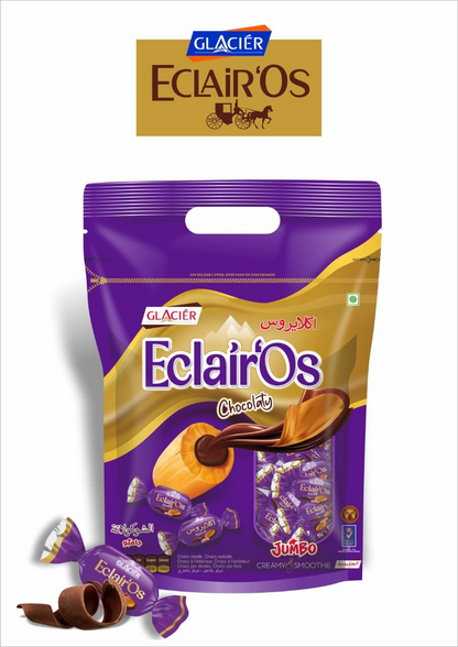 GLACIER ECLAIRS CHOCOLATE 600gm