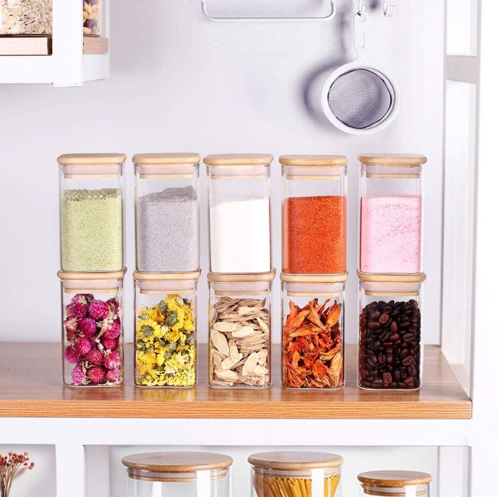 GLASS SPICE JAR 92665-20,92664-14
