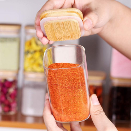 GLASS SPICE JAR 92665-20,92664-14