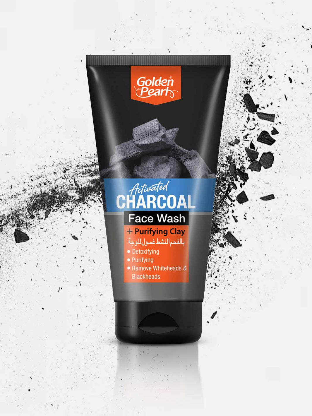 GOLDEN PEARL CHARCOAL FACE WASH 75ML