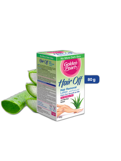 GOLDEN PEARL HAIR REMOVAL LOTION ALOE 80G