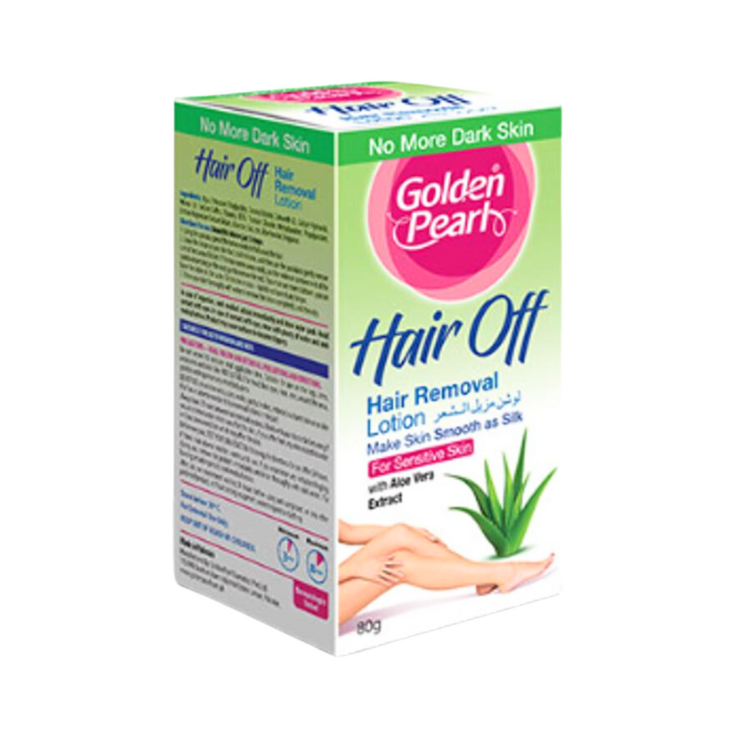 GOLDEN PEARL HAIR REMOVAL LOTION ALOE 80G