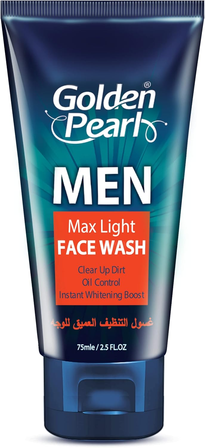 GOLDEN PEARL MENS FACE WASH 75ml