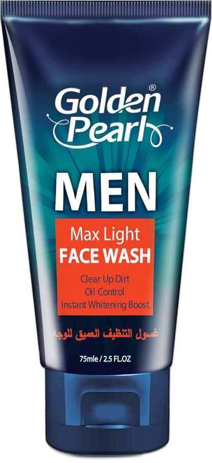 GOLDEN PEARL MENS FACE WASH 75ml