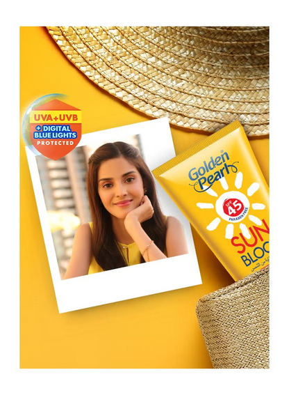 GOLDEN PEARL SUN BLOCK CREAM 60ml 45SPF