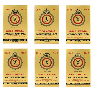GOLD MEDAL MEDICATED OIL 10ml