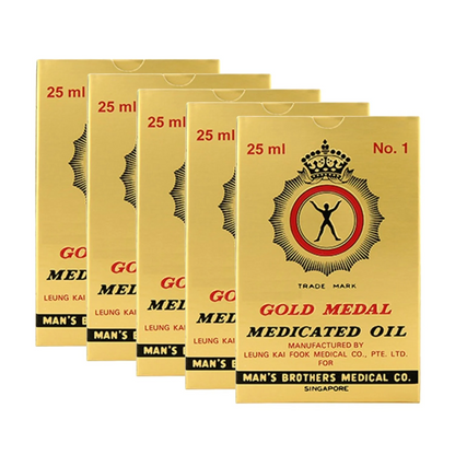 GOLD MEDAL MEDICATED OIL 10ml