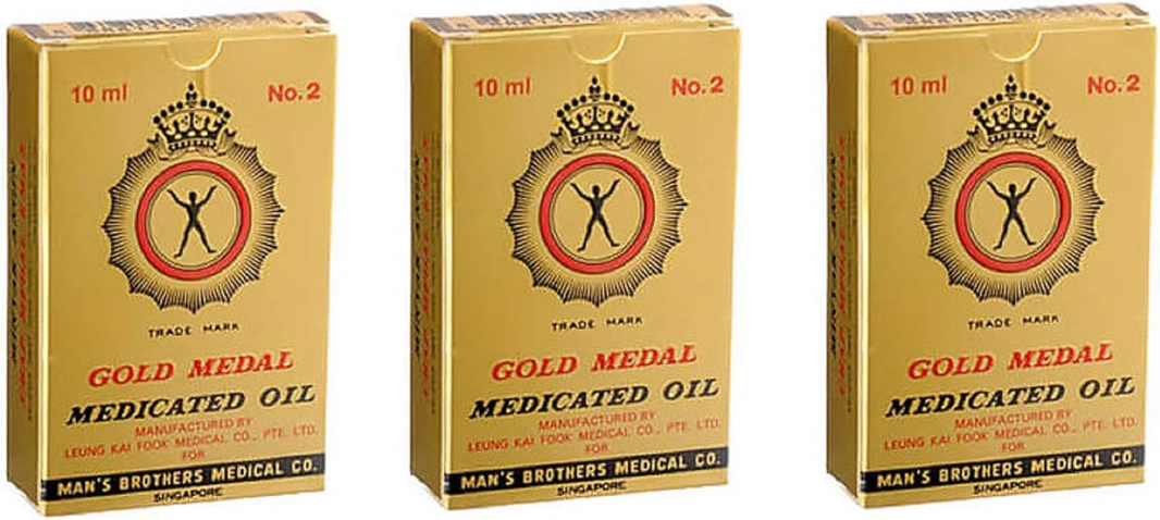 GOLD MEDAL MEDICATED OIL 10ml