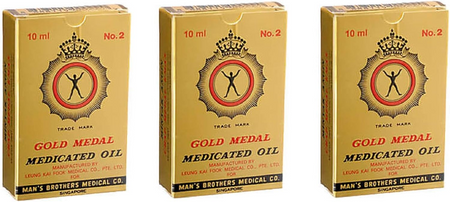 GOLD MEDAL MEDICATED OIL 10ml