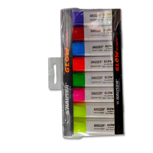 HAUSER GLOW HI LIGHTER 8Pcs