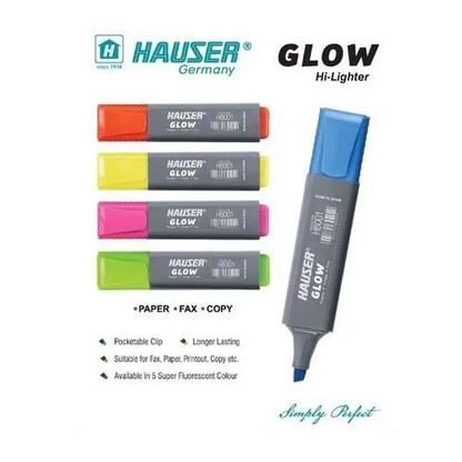HAUSER GLOW HI LIGHTER 8Pcs