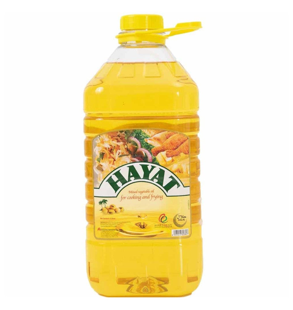 HAYAT COOKING & FRYING OIL 4Ltr