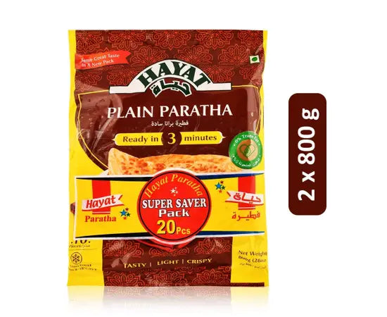 HAYAT PLAIN PARATHA 2x800gm