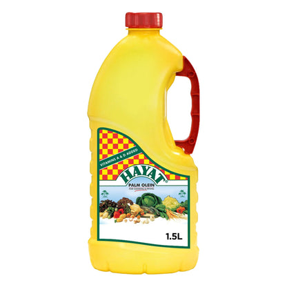HAYAT VEG COOKING OIL 1.5Ltr