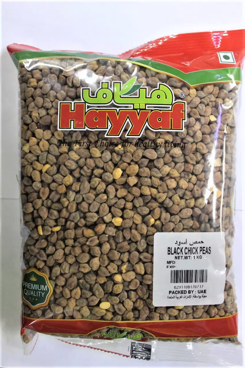 HAYYAF BLACK CHICK PEAS 1Kg