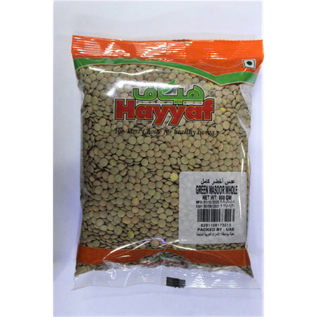 HAYYAF GREEN MASOOR WHOLE 500gm
