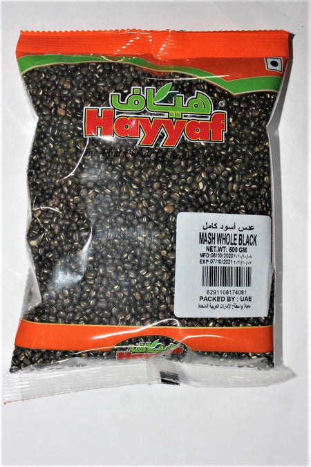 HAYYAF MASH WHOLE BLACK 500gm