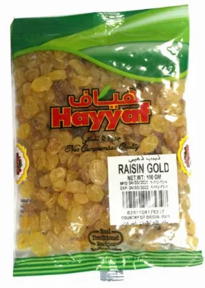 HAYYAF RAISIN GOLDEN 100gm