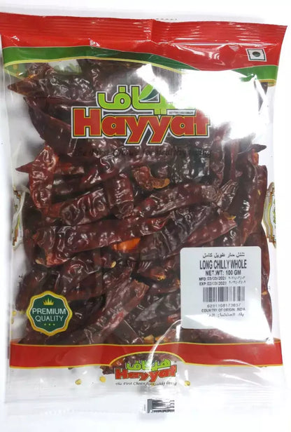 HAYYAF ROUND CHILLY WHOLE 100gm