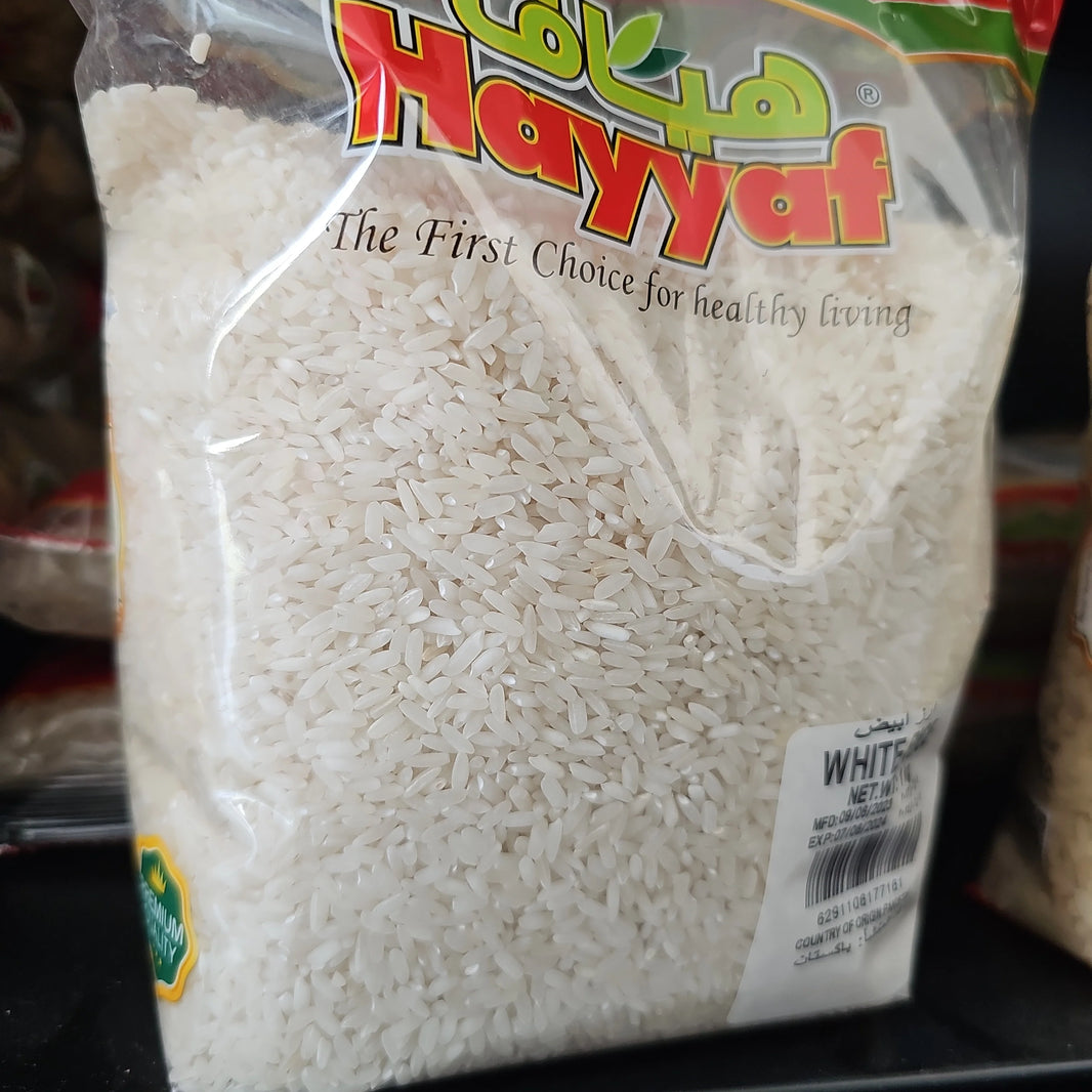 HAYYAF WHITE RICE 1Kg