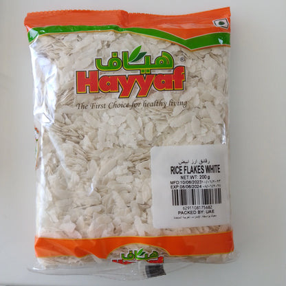 HAYYA RICE FLAKES WHITE 400gm